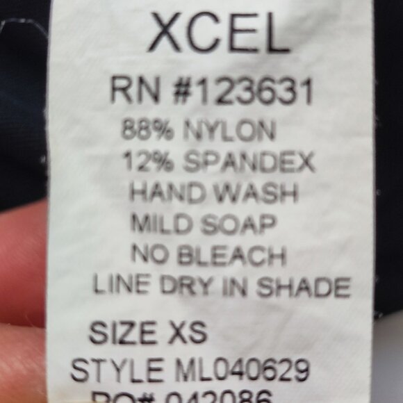 Xcel rashguard UV protection UPF 50+ black kids unisex XS - Picture 6 of 9